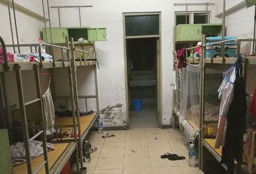 深圳工厂集体宿舍 睡下铺靠关系，冲凉排队成日常